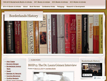 Tablet Screenshot of borderlandshistory.org